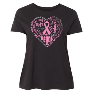 Qualité New Rise Above Breast Cancer Awareness T-Shirts 100% Coton Coupe Surdimensionnée Célébrant le Courage et la Résilience - Product Image 5