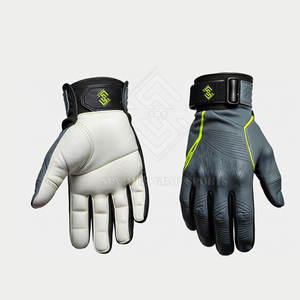 Gants de gardien de but en latex de haute qualité, nouvelle conception, avec protection des doigts, fermeture à boucle et crochet antidérapante, pour adultes unisexes - Product Image 3