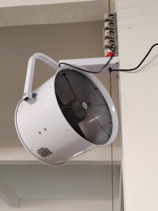 220-240V 50Hz 36 Polegada Interior Exterior Ventilador De Refrigeração Ventilador De Pulverização Umidificador Ventilador De Névoa Industrial Elétrico De Refrigeração - Product Image 6