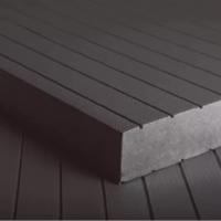Panneaux décoratifs, panneaux muraux isolés XPS, graphite GXPS, panneaux en polystyrène, blocs de mousse pour la construction