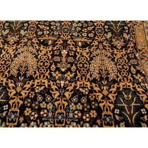 Tapis en soie noués à la main Gulmarg, motif floral rouge et orange, pour la décoration de la maison, du salon ou du couloir, taille 9x12, pour adolescents - Product Image 3