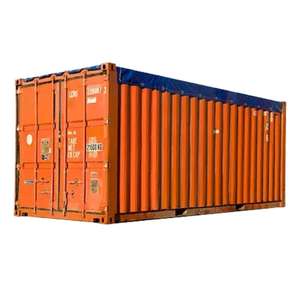 Conteneur ouvert en acier renforcé 20ft / 40ft, cargaison en vrac, aucune structure de toit, preuve de corrosion - Product Image 6