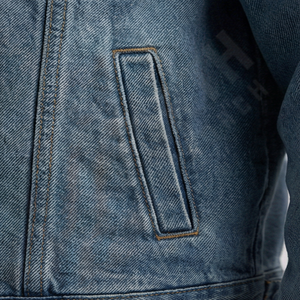 Chaqueta Vaquera Urbana para Hombre, Ropa de Calle, Diseño Personalizado Disponible, Ajuste Moderno, Chaqueta Ligera - Product Image 5