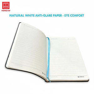 Carnet en cuir imprimé Delus Light, 200 pages, couverture en cuir cousu, pages résistantes aux taches 80 g/m², impression numérique, bureau - Product Image 3