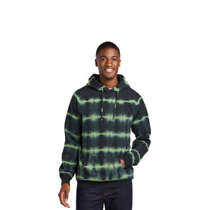 Último diseño logotipo personalizado hombres Tie Dye Hoodie Fleece Pullover sudadera Casual ropa de invierno Sudadera con capucha para proveedor mayorista - Product Image 1