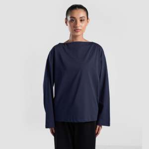 Hauts en tricot pour femmes Navy Elevate Boat - Product Image 1