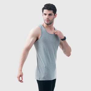 2025 hommes Gym Fitness débardeur et maillots respirant tricoté Streetwear pour l'entraînement sans manches conception - Product Image 5