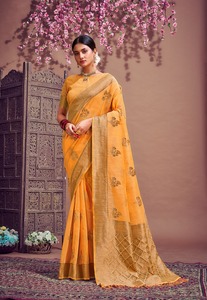 ที่นิยมมากที่สุดสูงตามความต้องการนุ่ม Banarasi Pondura ผ้าไหมสารีที่อุดมไปด้วย Pallu ผู้หญิงแฟชั่นขายส่งโรงงานผู้ผลิต - Product Image 3