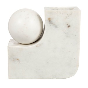 Luxury Ceramic Candle <b>Jar</b> with <b>Marble</b> Accents Stylish Holder for Weddings and Events From India for Sale - Product Image 4