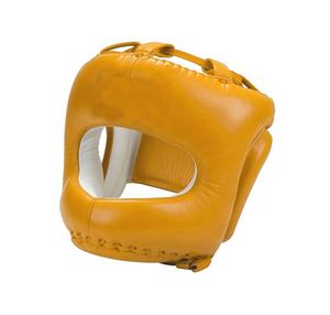 Protector de cabeza de cuero de calidad profesional para Muay Thai y Kick Boxing Equipo de protección para entrenamiento - Product Image 5