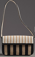 Tas Selempang Wanita India Elegan Boho Katun Buatan Tangan Tas Clutch Berhias Manik-Manik Gaya Bohemian untuk Acara Malam Grosir