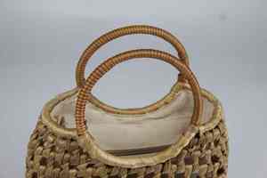 Haute qualité naturel minimaliste Design jacinthe d'eau sac à main fermeture ouverte été plage mode pour les femmes beauté cadeaux Vietnam - Product Image 2