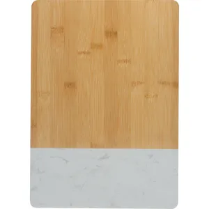 Tabla de Cortar Personalizada de Bambú y Mármol con Diseño de Jesús, Utensilio Elegante - Product Image 2