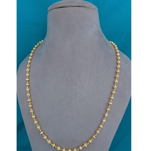 Classy High Quality Gold Plated Brass <b>Beads</b> with Moissanite Trendy Women's Traditional Wedding Engagement Party Gift - Product Image 1