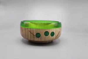 Cuencos de sopa y ensalada modernos, diseño decorativo para el hogar interior, utensilios de cocina, cuenco de madera, acabados múltiples con cuencos de tamaños - Product Image 6