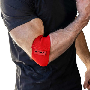 Brassard coudé de haute qualité Logo personnalisé Biceps prend en charge l'haltérophilie entraînement Gym Fitness porter brassard de Compression robuste - Product Image 2