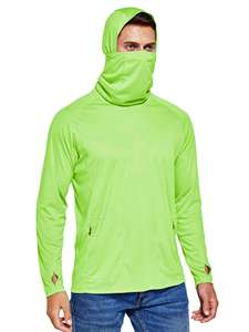 Camisa de Pesca para Hombre, con Capucha, Manga Larga, Camuflaje Azul, Protección Solar UPF 50, Anti-UV, Impermeable, Cortavientos, Transpirable, de Secado Rápido, para Actividades al Aire Libre - Product Image 4