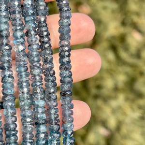 Perles de Fluorite Bleue Naturelle Lisse de 8mm Excellents Composants de Fabrication de Bijoux en Pierre Ronde pour Collier de Femme - Product Image 5