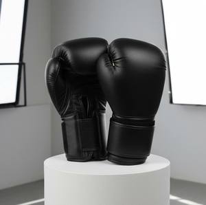 ถุงมือฝึกซ้อมหนังไมโครไฟเบอร์ระดับมืออาชีพ พร้อมแถบตีนตุ๊กแก สำหรับการฝึกซ้อมกับกระสอบทรายหนักและการออกกำลังกายในยิม - Product Image 2