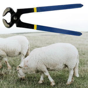 Pince à sabot forgée 14 pouces en acier à haute teneur en carbone Outil de coupe de maréchal-ferrant Poignée ergonomique robuste pour le bétail équin - Product Image 5