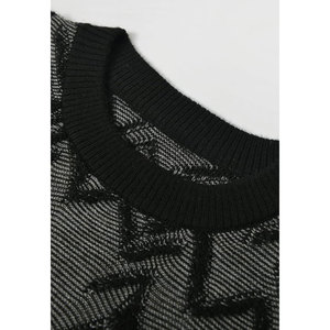 Pull hommes vêtements hommes chandails couleur Pure décontracté tricot chemise automne laine pull hommes de haute qualité - Product Image 2