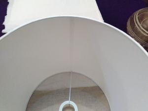 Abat-jour de chevet en tissu de lin fait main avec un design moderne et luxueux pour l'éclairage décoratif de la maison et les caches-lumières - Product Image 5