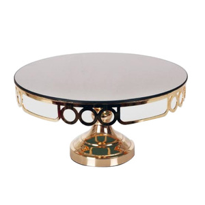 Soporte de metal para pasteles de 2 niveles con acabado oscuro, grabado a mano, diseño de diseñador, para decoración de mesa en el hogar, hotel, bares y cafeterías. - Product Image 5