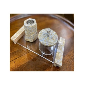 Quemador de madera Bakhoor de calidad superior con caja acrílica y bandeja de madera Quemador Mabkhar para accesorios de decoración del hogar - Product Image 6