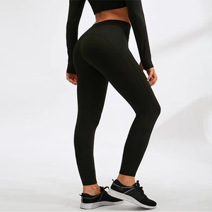 Conjunto de Dos Piezas de Ropa Interior Térmica para Mujer de Otoño, Secado Rápido, Antimicrobiano, Corto por Encima de la Rodilla, Diseño Sólido, Transpirable - Product Image 6