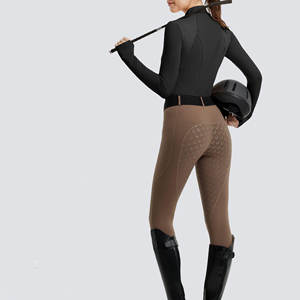 Couche de base d'équitation haute performance pour femmes, respirante, à séchage rapide, extensible, confortable, couche de base d'équitation pour femmes - Product Image 6