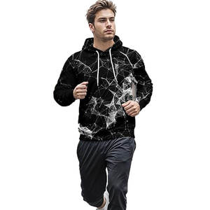 Sudadera con capucha lavada con tinte de Jersey de algodón 100% personalizada de la mejor calidad, ropa de calle, Sudadera con capucha de entrenamiento con patrón de impresión para invierno, triangulación de envíos - Product Image 5