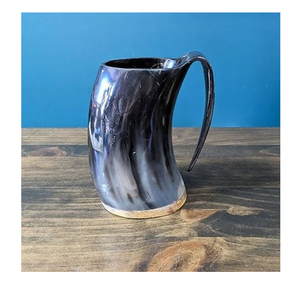Nueva Llegada, Taza de Cuerno de Búfalo, Diseño Único, Taza de Cuerno Vikinga para Beber, Taza de Cuerno Artesanal Natural - Product Image 3