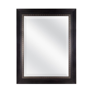 Espejo Inclinado con Detalle de Moldura Dental, Espejo Decorativo de Pared con Marco Clásico - Product Image 1