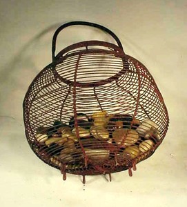 Diseño real metal hierro creativo alambre fruta organizador Almacenamiento de verduras malla Mesa cesta para servir hogar cocina cesta de frutas - Product Image 5