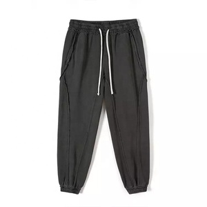 2026 New Arrival Jogging Wear for Men Professional Quality Sports Pants Bottom <b>Trouser</b> Stacked Pattern Latest Design Sweatpants - Product Image 1