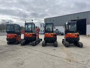 Mini Excavadora Kubo U27-4 de Alto Rendimiento, Excavadora Compacta con Bomba Hidráulica de 27kW y Motor para Construcción Agrícola - Product Image 5