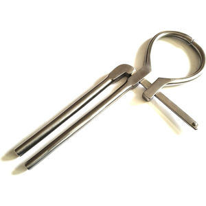 Probador de Cascos Ajustable Veterinario Ryding en Acero Inoxidable de Alta Resistencia, Herramienta de Herrador Equino con Diseño de Mandíbula Paralela Personalizado - Product Image 1