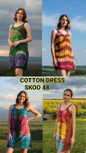 Femmes à la mode Boho Blast B/D Maxi robe 100% coton respirant dentelle gland bouton décorations lavable encolure crantée fermetures à glissière - Product Image 4