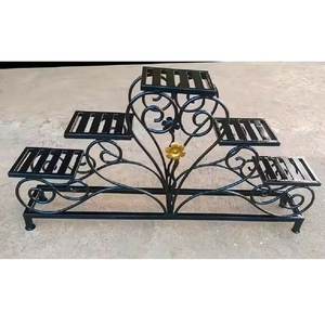 Vente en gros en vrac support pour plante en métal dernière qualité support pour pot de fleur noir fini pour maison et jardin décoratif - Product Image 3
