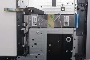 <b>Laptop</b> For Lenovo Yoga 7 2-in-1 16AHP9 Palmrest Upper Case Top <b>Cover</b> with <b>Keyboard</b> Arctic Grey,Fingerprint Assembly 5CB1N96986 - Product Image 4