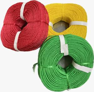 Emballage durable de petit pain ou de bobine de PE de corde en plastique torsadée par nylon 3 brins et 4 brins pour l'usine de corde torsadée d'emballage marine de PE - Product Image 1