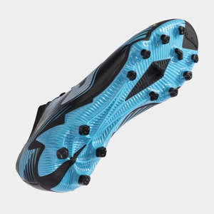 รองเท้าสตั๊ดฟุตบอลสำหรับผู้ชาย JOMA รุ่น Propulsion FG สำหรับสนามในร่ม สีดำ/น้ำเงิน ทำจากหนังแท้และวัสดุสังเคราะห์ ปรับแต่งได้ - Product Image 5