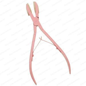 Outils d'épilation chauffants en acier inoxydable rose pour outil d'extension capillaire à bande fabriqué par zur International - Product Image 2