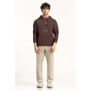 Sudadera con Capucha Casual de Otoño, Corte Regular, Felpa Francesa, Cierre de Cremallera, Diseño Sólido, Etiqueta Personalizada, Tallas XXS-6XL MN-POH-WS25-006 - Product Image 1