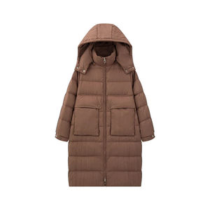 Veste d'hiver rembourrée pour femmes avec col en fourrure lourde Lady Bubble Down Parkas pour une utilisation hivernale intensive - Product Image 1