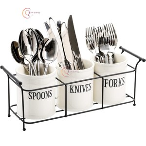 Latest Handcrafted Gaalvanized Caddy Tool Classy Tableware Metal <b>Spoon</b> <b>Holder</b> Best For Home And Kitchenware Storage Organizer - Product Image 1