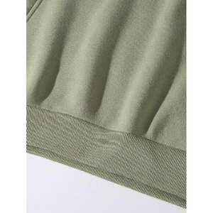 Venta al por mayor 100% Algodón Fleece Pullover Hoodie para los hombres-Transpirable Ecológico Forrado Diseño - Product Image 5