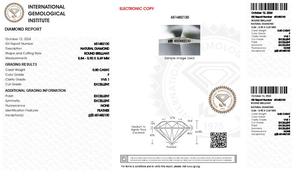 Calidad de exportación 100% Natural suelto corte brillante VVS1 claridad blanco F color solitario diamantes para la fabricación de joyas utiliza OEM a granel - Product Image 5