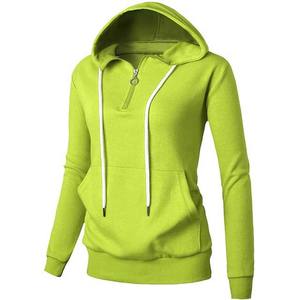 Sweat à capuche surdimensionné pour femmes 100% coton de haute qualité Sweat à capuche d'hiver lourd personnalisé avec style décontracté et courte longueur - Product Image 4