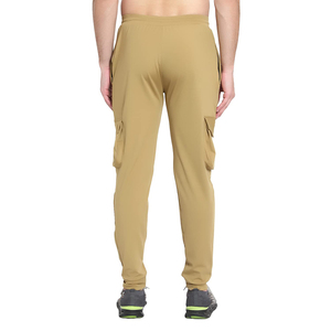 Pantalon cargo de haute qualité pour hommes, coupe ajustée, léger, à séchage rapide, multi-poches, boutons, décoration, couleur de la peau, grande taille pour adultes - Product Image 2